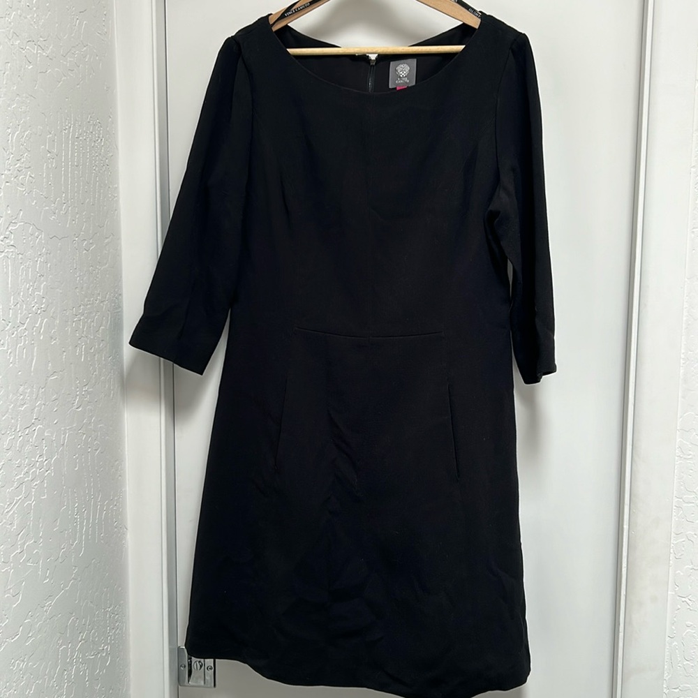 Vince Camuto Black Mini Dress